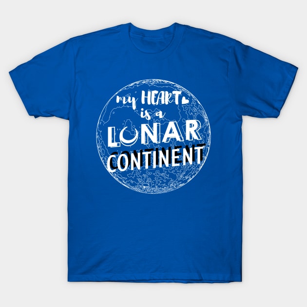 lunar continent T-Shirt by errol5cross